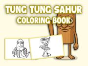 Lojë Libri për t'u ngjyrosur Tung Tung Sahur në internet