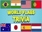 Lojë Trivia e flamujve botërorë në internet