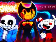 Lojë Fnf vs indie cross në internet