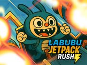 Lojë Labubu Jetpack Rush në internet