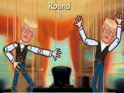 Lojë Trump kukullën në internet