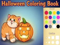 Lojë Libri i ngjyrosjes së Halloween në internet Lojë Libri i ngjyrosjes së Halloween në internet