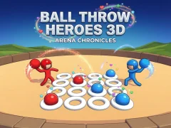 Lojë Ball Throw Heroes 3D në internet
