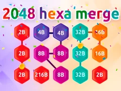 Lojë 2048 Bashkim Hex Chain në internet