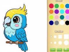 Lojë Libri i ngjyrosjes së kafshëve kawaii në internet