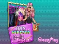 Lojë Tris Kukulla Hipster Veshje në internet