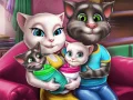 Lojë Dita e Familjes së Binjakëve Angela në internet Lojë Dita e Familjes së Binjakëve Angela në internet