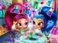 Lojë Pastrimi i Garderobës Shimmer dhe Shine në internet Lojë Pastrimi i Garderobës Shimmer dhe Shine në internet