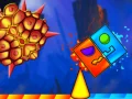 Lojë Zjarri dhe Uji: Geometry Dash në internet