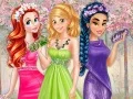 Lojë Ngjyrat e fustaneve të princeshave të pranverës në internet