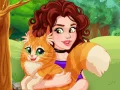 Lojë Olivia adopton një mace në internet Lojë Olivia adopton një mace në internet
