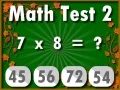Lojë Testi i Math 2 në internet