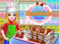 Lojë Torta me sanduiç akulloresh në internet