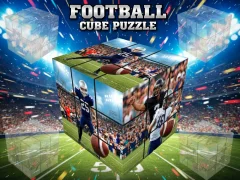 Lojë Puzzle Kubike Futbolli në internet