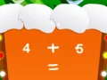Lojë Krismas dhe matematika në internet Lojë Krismas dhe matematika në internet