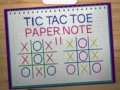 Lojë Tic Tac Toe Shënim Letre 2 në internet