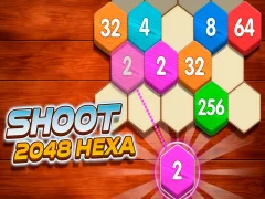 Lojë Shoot 2048 Hexa në internet