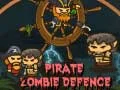 Lojë Mbrojtja e Zombive Piratë në internet