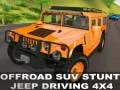 Lojë Drejtimi i Jeep SUV Offroad 4x4 në internet