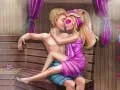 Lojë Super Kukull Sauna Flirt në internet