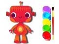 Lojë Kthehu në Shkollë: Libri i Ngjyrave Robot në internet