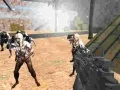 Lojë Goditje Luftën Zombie Mbijetesë Multiplayer në internet