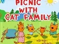 Lojë Piknik me Familjen e Katzenjve në internet