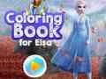 Lojë Libri i ngjyrave për Elzën në internet Lojë Libri i ngjyrave për Elzën në internet
