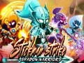 Lojë stickman sulmi luftës së hijes në internet