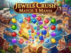 Lojë Jewels Crush Match 3 Mania në internet