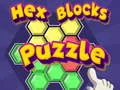 Lojë Puzzle me Blloqet Hexagonal në internet