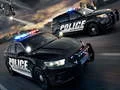 Lojë Pazëll me makinës policie në internet