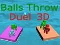 Lojë Duel i Hedhjes së Topave 3D në internet
