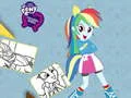 Lojë Libri për Ngjyrosje Equestria Girls në internet Lojë Libri për Ngjyrosje Equestria Girls në internet