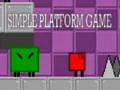 Lojë Lojë e thjeshtë platforme në internet Lojë Lojë e thjeshtë platforme në internet