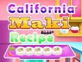 Lojë Receta e Maki Kalifornik në internet