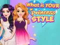 Lojë Cila është stili yt i princeshës? në internet