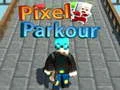 Lojë Parkour Pixel në internet