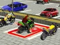 Lojë Lojë Parkimi për Biçikleta në Qytetin e Superheronjve 3D në internet