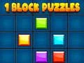 Lojë 1 Bllok Puzzles në internet
