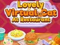 Lojë Maci virtual i bukur në restorant në internet
