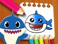 Lojë Libri i ngjyrave Baby Shark në internet