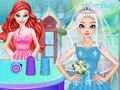 Lojë Dyqani i fustaneve të nusërisë së princeshës në internet