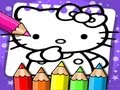Lojë Libri i Ngjitjeve Hello Kitty në internet