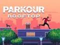 Lojë Parkour mbi çatinë në internet