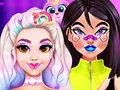 Lojë Cyberpunk Kundër Rivaliteti i Modës Candy në internet