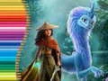 Lojë Libri i ngjyrosur për Rayën dhe Dragonin e Fundit në internet