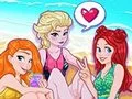 Lojë Partia e plazhit të princezave në internet