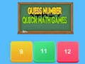 Lojë Guess numrin Loja të shpejtë matematikore në internet