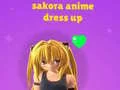 Lojë Sakora: Veshje Anime në internet